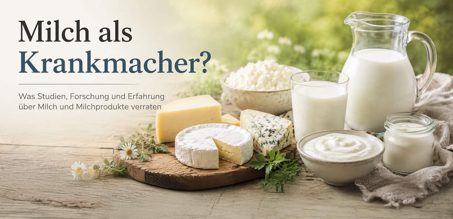 Newsletter August 2026 Header Milch als Krankmacher